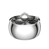 PET WATER FOUNTAIN, CURVY, STAIN.STEEL, 4L