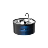 CATOIKOS BLACK FOUNTAIN w FAUCET+BALL w WATER LEVEL SENSOR 3.0L