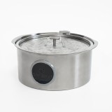CATOIKOS STEEL FOUNTAIN w WATER LEVEL SENSOR 7.0L