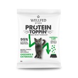 WELLFED F.D. PROTEIN TOPPIN' CHICKEN &CATGRASS 6gr