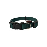 DOG COLLAR PLAIN D.GREEN ΧS 1 X 19-33CM