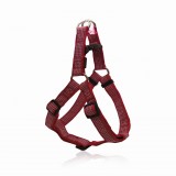 DOG HARNESS A CHECK RED M     2 X 40-60CM