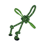 DOUBLE ROPE TOY w TPR-MINT FLAVOR 42cm