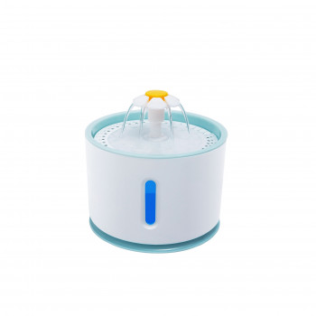 ROUND WATER FOUNTAIN, BLUE 2.4L,MATERIAL PP