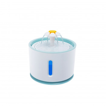 ROUND WATER FOUNTAIN, BLUE 2.4L,MATERIAL PP