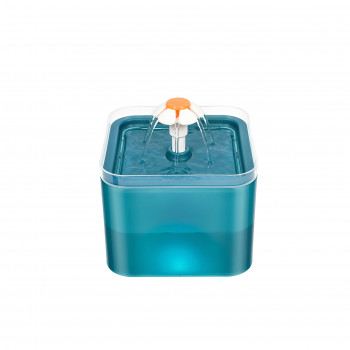 PET WATER FOUNTAIN, GREEN 2L,MATERIAL PP