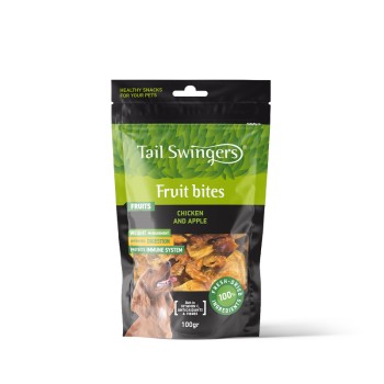 Tailswingers BITES APPLE WITH CHICKEN 100 gr