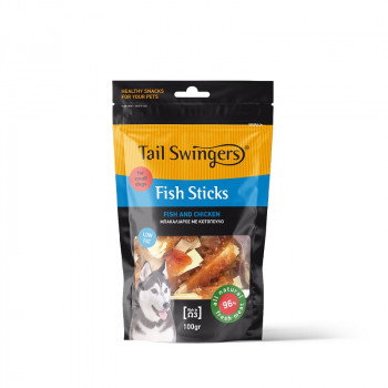 Tailswingers STICKS FISH WITH CHICKEN small bites 100gr