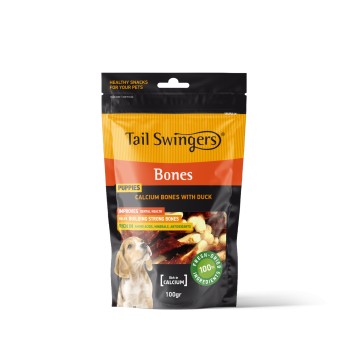 Tailswingers BONES CALCIUM WITH DUCK 100gr