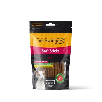 Tailswingers PURE BEEF SOFT STICKS  100 gr