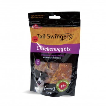Tailswingers CHICKENUGGETS & SESAME small bites 100 gr