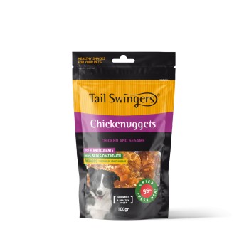 Tailswingers PURE CHICKENUGGETS w SESAME 100 gr