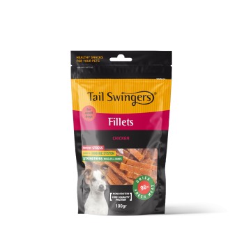 Tailswingers FILLETS SOFT CHICKEN SLICE small bites 100 gr