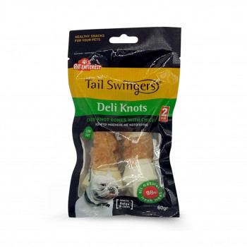 Tailswingers DELI KNOTS WHITE 11.5 cm 2pcs 60gr