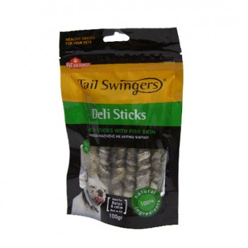 Tailswingers DELI STICKS WITH FISH SKIN 100 gr