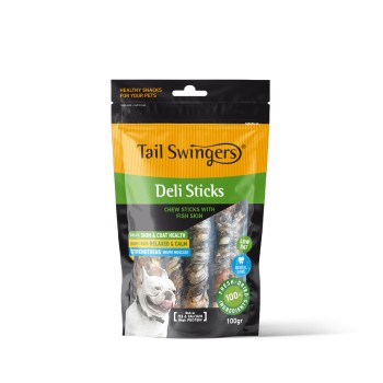 Tailswingers DELI STICKS WITH FISH SKIN 100 gr