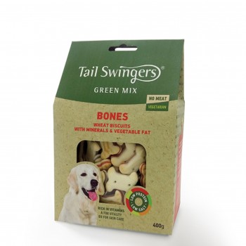 TAILSWINGERS GREEN MIX BONES BISCUITS 400gr