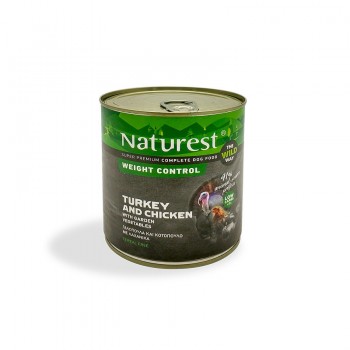 NATUREST WEIGHT CONTROL CHICKEN+TURKEY+CELLULOSE 800 gr