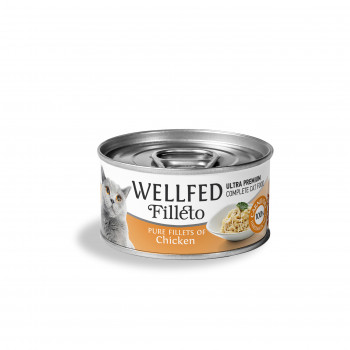 WELLFED FILLETO PURE CHICKEN 70gr