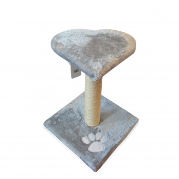 CAT TREE CHARM GREY 33X33X45CM