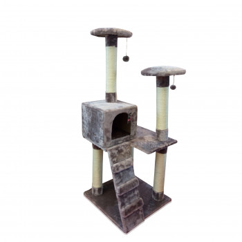 CAT PLAYGROUND DOUBLE TOWER CAP/CINO 53x53x130CM