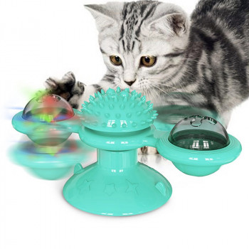 SPRING CAT TOY LAKE BLUE  158 X 75 X 69mm