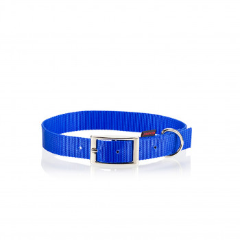 COLLAR S/L METAL BUCKLE BLUE S 1.6 X 40CM