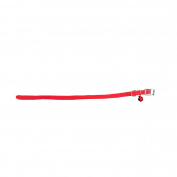 STRETCH CAT COLLAR WITH BELL RED 1 X 19-33CM