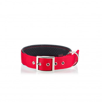 COL.NEOPRENE METAL BUC RED XS 1.6 X 35CM