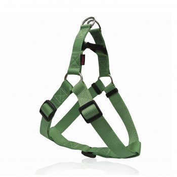 DOG HARNESS A PLAIN L.GREEN L 2.5 X 50-75CM