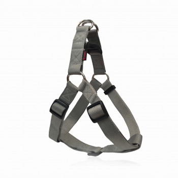 DOG HARNESS A PLAIN GREY M   2 X 40-60CM