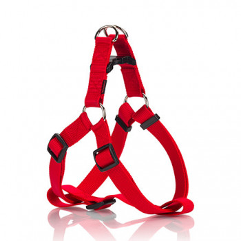 DOG HARNESS A PLAIN RED XS  1 X 26-40CM