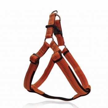 GOGET STRIPES HARNESS ORANGE L 2.5 X 66-81CM