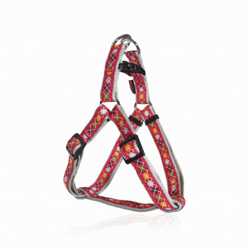 DOG HARNESS Α ROMB RED L  2.5 X 56-88CM