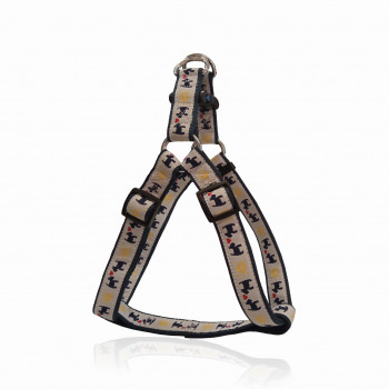 DOG HARNESS A DOGS IN LOVE L.BLUE M   2 X 45-70CM