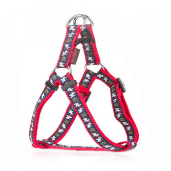 DOG HARNESS A DOGS IN LOVE NAVY M    2 X 45-70CM