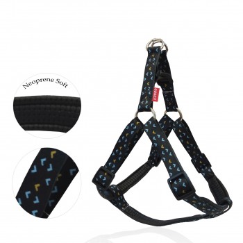 GO GET HARNESS NEOPR MOTIV.NERO XS 1.0 X 25-34CM