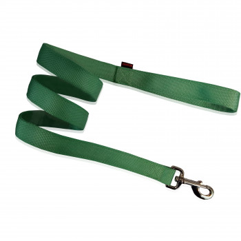 DOG LEASH DOUBLE LAYER PLAIN L.GREEN