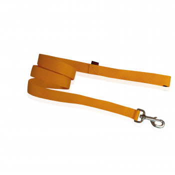 DOG LEASH PLAIN YELLOW S 1.5 X 120CM