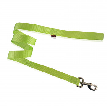 DOG LEASH PLAIN F.GREEN L 2.5 X 120CM