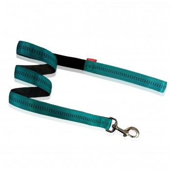 GOGET STRIPES LEASH L.BLUE M  2 X 120CM