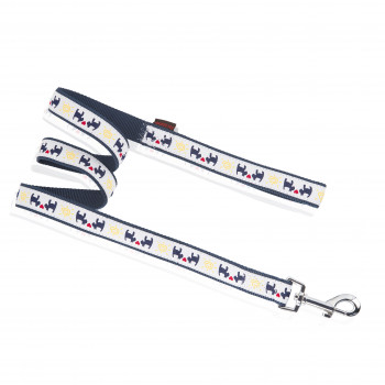 DOG LEASH DOGS IN LOVE L.BLUE L  2.5 X 120CM