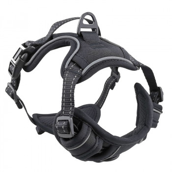 GO GET PRO NO PULL HARNESS BLACK L 2.5 X 60-85cm