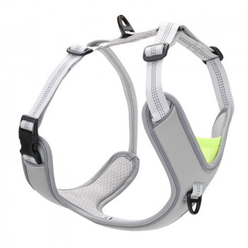 GO GET SOFT V CHEST HARNESS GREY L 61-76cm