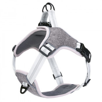 GOGET SOFT ROBUST HARNESS GREY S 42-52CM