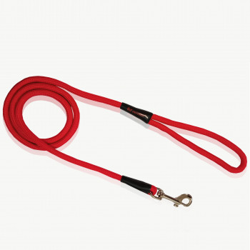 LEASH ROPE PLAIN RED 8mmx180cm