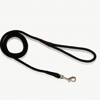 LEASH ROPE PLAIN BLACK 8mmx180cm