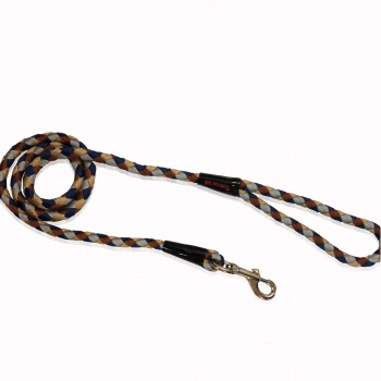 LEASH ROPE MULTICOLOR EARTH 10mm X 120 cm