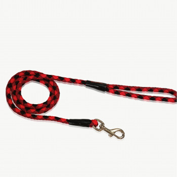 LEASH ROPE MULTICOLOR BLACK FIRE 10mm x 120cm