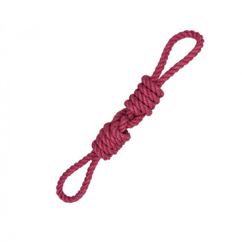 ROPE TOY w 2 HANDLES-BACON FLAVOR 47cm